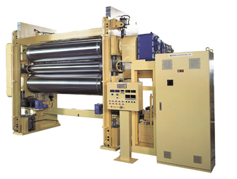 Multi-roll calendering machine